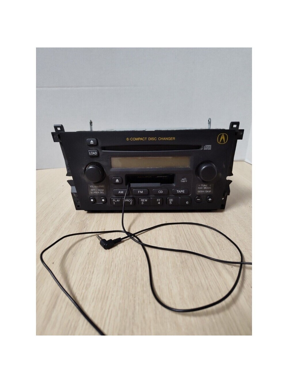 Acura Radio CD Cassette 6 Disc Changer Receiver Made By Pioneer 2001 Untested